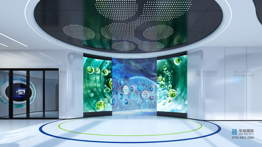 生物醫(yī)藥展廳設(shè)計(jì)